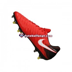 Vermelho Nike Tiempo Legend VII SG Pro Anti Clog Chuteiras de futebol