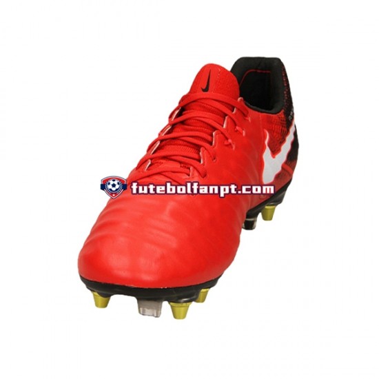 Vermelho Nike Tiempo Legend VII SG Pro Anti Clog Chuteiras de futebol