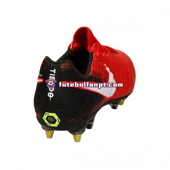 Vermelho Nike Tiempo Legend VII SG Pro Anti Clog Chuteiras de futebol