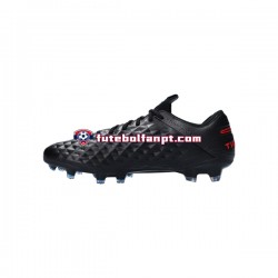 Vermelho Azul Preto Nike Tiempo Legend VIII X Prism Elite FG Chuteiras de futebol