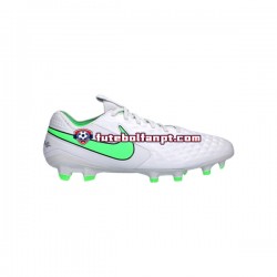 Branco Verde Nike Tiempo Legend VIII Spectrum Elite FG Chuteiras de futebol