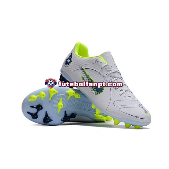 Branco Nike Vapor 14 Academy AG Chuteiras de futebol