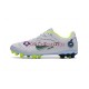 Branco Nike Vapor 14 Academy AG Chuteiras de futebol