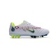 Branco Nike Vapor 14 Academy AG Chuteiras de futebol