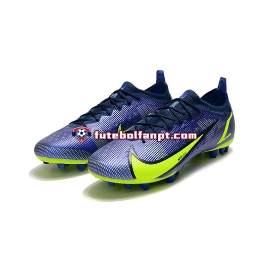 Azul Verde Nike Vapor 14 Elite PRO AG Chuteiras de futebol