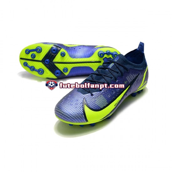 Azul Verde Nike Vapor 14 Elite PRO AG Chuteiras de futebol