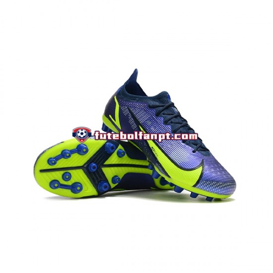 Azul Verde Nike Vapor 14 Elite PRO AG Chuteiras de futebol