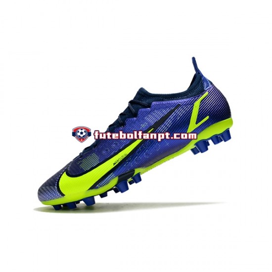 Azul Verde Nike Vapor 14 Elite PRO AG Chuteiras de futebol