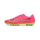 Vermelho Verde Nike Vapor 15 Academy AG Chuteiras de futebol