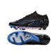 Azul Preto Nike Zoom Vapor 15 Elite SE FG Chuteiras de futebol