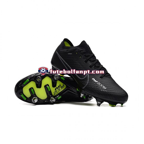 Preto Nike Zoom Vapor Xv Elite Pro SG Chuteiras de futebol