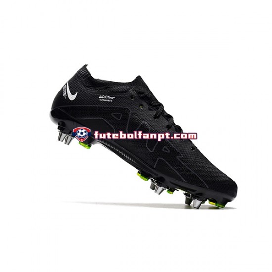 Preto Nike Zoom Vapor Xv Elite Pro SG Chuteiras de futebol