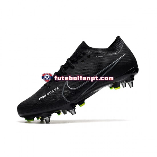 Preto Nike Zoom Vapor Xv Elite Pro SG Chuteiras de futebol