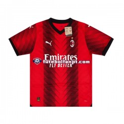 Camisola Principal AC Milan Época 2023/2024 Manga Curta ,Homem