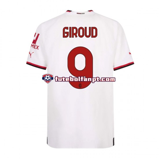 Camisola Alternativo AC Milan Olivier Giroud 9 Época 2022/2023 Manga Curta ,Homem