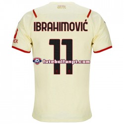 Camisola Alternativo AC Milan Zlatan Ibrahimovic 11 Época 2021/2022 Manga Curta ,Homem