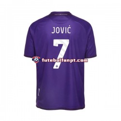 Camisola Principal ACF Fiorentina Jovic 7 Época 2022/2023 Manga Curta ,Homem