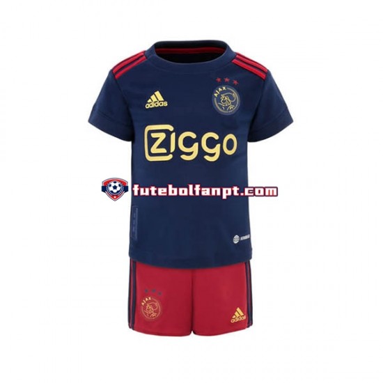 Camisola Alternativo AFC Ajax Época 2022/2023 Manga Curta ,Criança