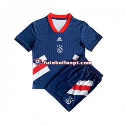 Camisola Principal AFC Ajax Icon Retro Época 2022/2023 Manga Curta ,Criança