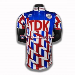 Camisola Alternativo AFC Ajax Retro 1990 Manga Curta ,Homem