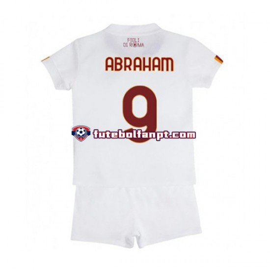 Camisola Alternativo AS Roma Tammy Abraham 9 Época 2022/2023 Manga Curta ,Criança