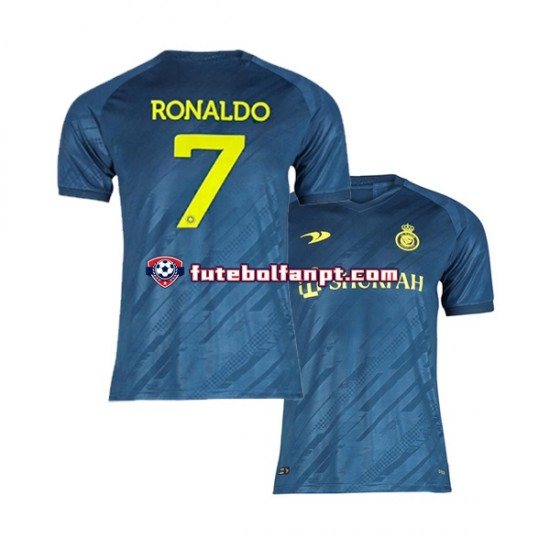 Camisola Alternativo Al-Nassr Ronaldo 7 Época 2022/2023 Manga Curta ,Homem