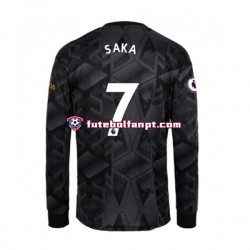 Camisola Alternativo Arsenal Bukayo Saka 7 Época 2022/2023 Manga Comprida ,Homem