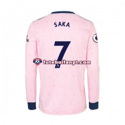 Camisola Alternativa (2ª) Arsenal Bukayo Saka 7 Época 2022/2023 Manga Comprida ,Homem