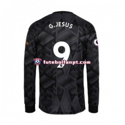 Camisola Alternativo Arsenal Gabriel Jesus 9 Época 2022/2023 Manga Comprida ,Homem