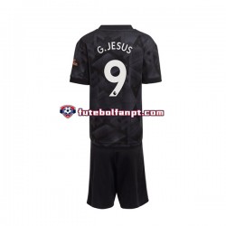 Camisola Alternativo Arsenal Gabriel Jesus 9 Época 2022/2023 Manga Curta ,Criança