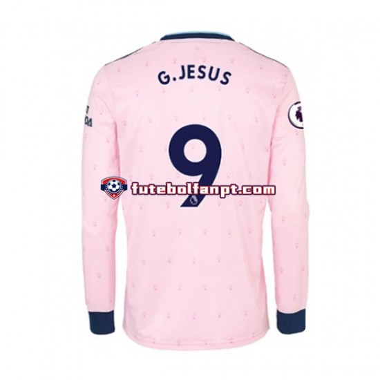 Camisola Alternativa (2ª) Arsenal Gabriel Jesus 9 Época 2022/2023 Manga Comprida ,Homem