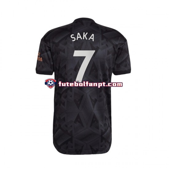 Camisola Alternativo Arsenal Saka 7 Época 2022/2023 Manga Curta ,Homem