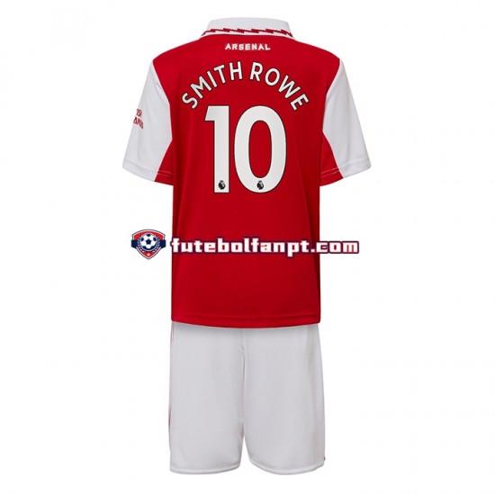 Camisola Principal Arsenal Smith Rowe 10 (2) Época 2022/2023 Manga Curta ,Criança