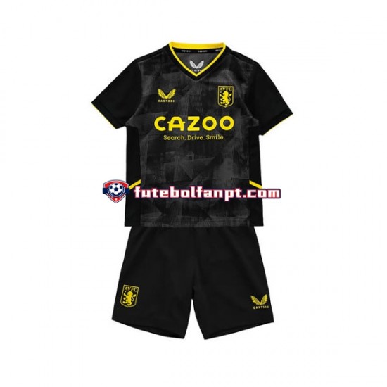 Camisola Alternativa (2ª) Aston Villa Época 2022/2023 Manga Curta ,Criança