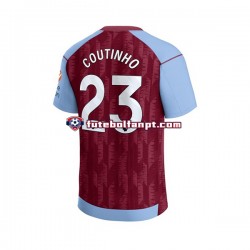 Camisola Principal Aston Villa Philippe Coutinho 23 Época 2023/2024 Manga Curta ,Homem