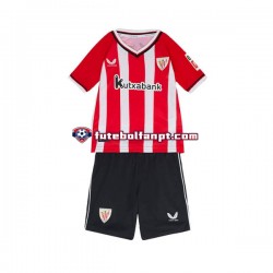 Camisola Principal Athletic Bilbao Época 2023/2024 Manga Curta ,Criança