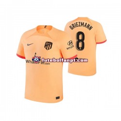 Camisola Alternativa (2ª) Atlético Madrid Antoine Griezmann 8 Época 2022/2023 Manga Curta ,Homem