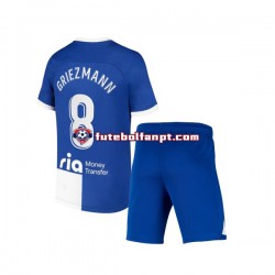 Camisola Principal Atlético Madrid Griezmann 8 120 Anniversary Época 2022/2023 Manga Curta ,Criança