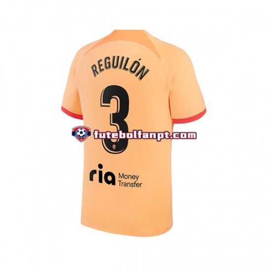 Camisola Alternativa (2ª) Atlético Madrid Sergio Reguilon 3 Época 2022/2023 Manga Curta ,Homem