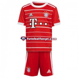 Camisola Principal Bayern de Munique Época 2022/2023 Manga Curta ,Criança