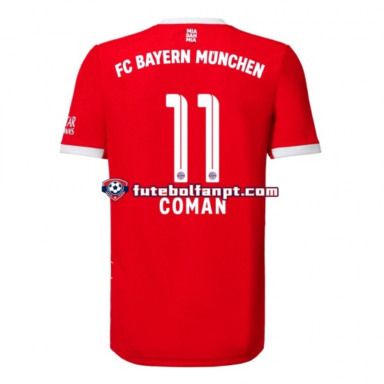 Camisola Principal Bayern de Munique Coman 11 Época 2022/2023 Manga Curta ,Homem