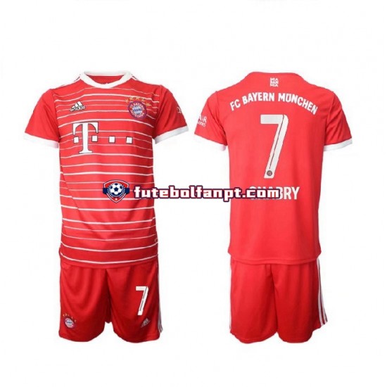 Camisola Principal Bayern de Munique Gnabry 7 Época 2022/2023 Manga Curta ,Criança