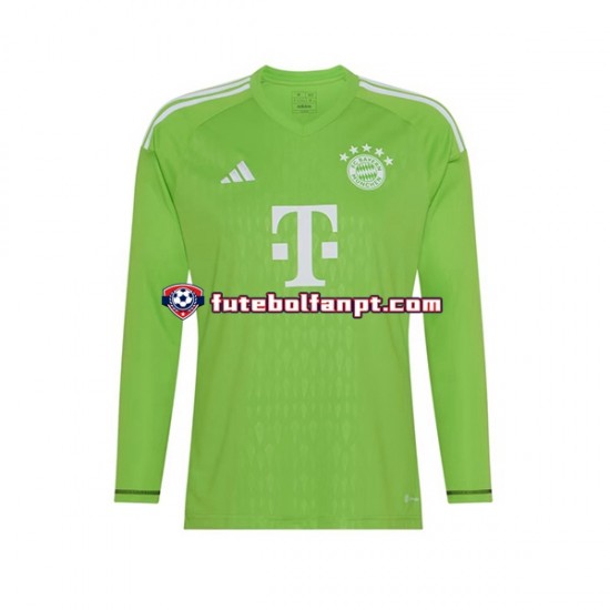 Camisola Alternativo Guarda-redes Bayern de Munique Manuel Neuer 1 Época 2023/2024 Manga Comprida ,Homem