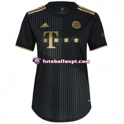 Camisola Alternativo Bayern de Munique Época 2021/2022 Manga Curta ,Senhora