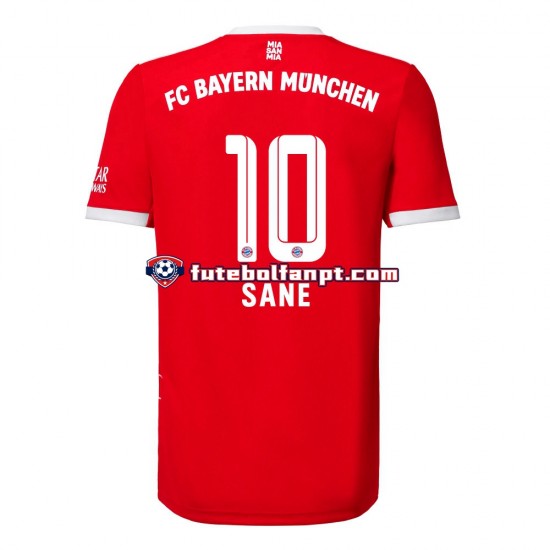 Camisola Principal Bayern de Munique Sane 10 Época 2022/2023 Manga Curta ,Homem