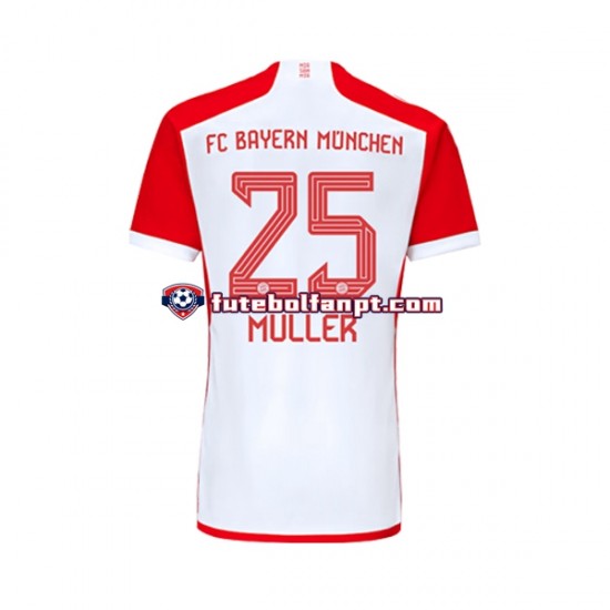 Camisola Principal Bayern de Munique Thomas Muller 25 Época 2023/2024 Manga Curta ,Homem