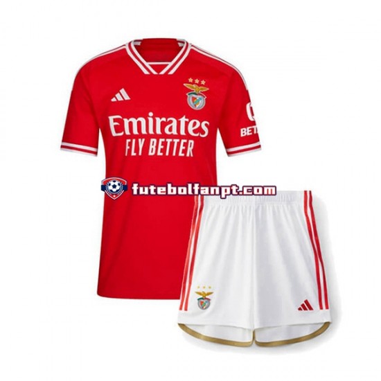 Camisola Principal Benfica Época 2023/2024 Manga Curta ,Criança