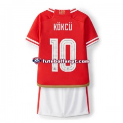 Camisola Principal Benfica Orkun Kokcu 10 Época 2023/2024 Manga Curta ,Criança