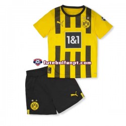 Camisola Principal Borussia Dortmund Época 2022/2023 Manga Curta ,Criança