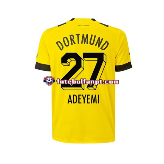 Camisola Principal Borussia Dortmund Karim Adeyemi 27 Época 2022/2023 Manga Curta ,Homem